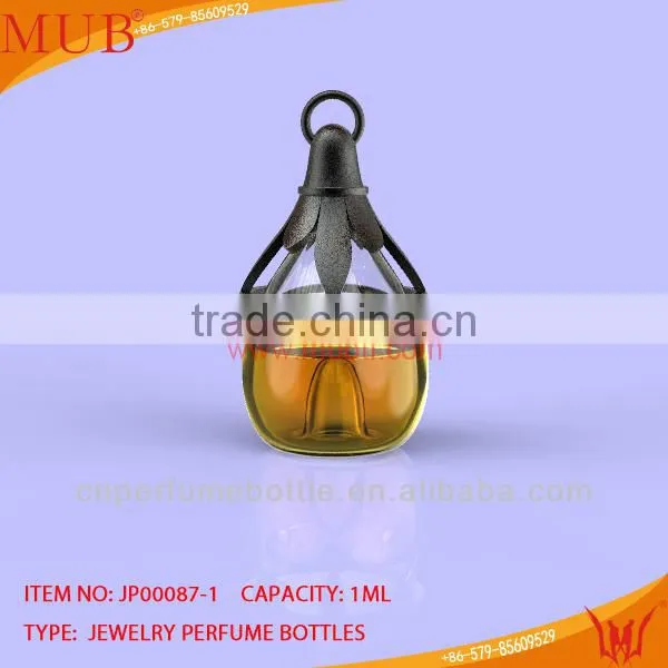Glass Jewelry New Bud Shape Necklace Glass Bottle