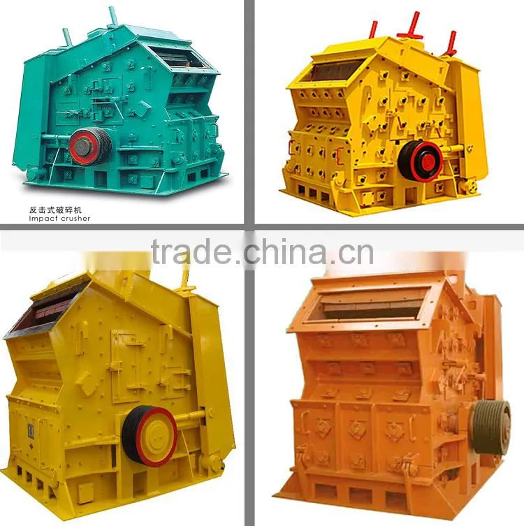 Construction machine/Pebble crusher