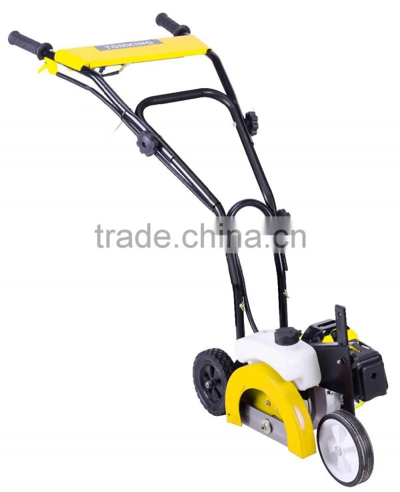 43cc grass edger air-cooled lawn edger 2 stroke lawn edger with electric starter or recoil starter