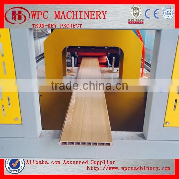 Wood plastic composite wall panel plastic wood decking plastic wood machine