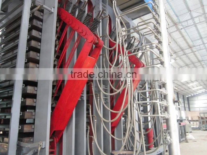 Full automatic chip board machine