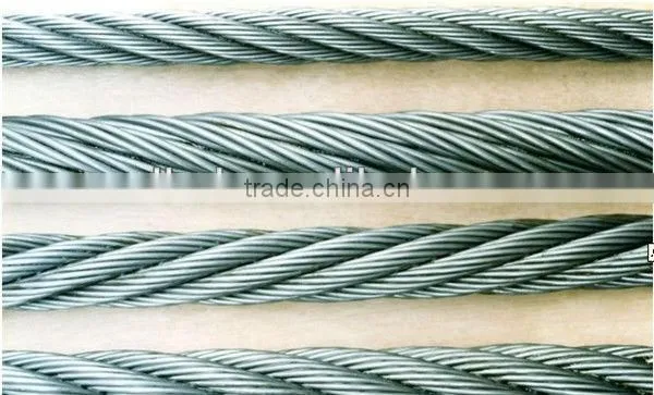 Gold Supply 6x19+FC Galvanized Steel Wire Rope