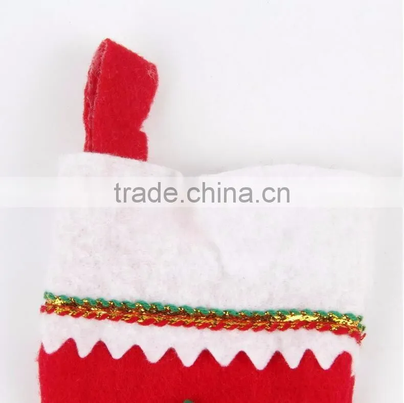 Christmas non-woven fabrics little socks Christmas socks pendant The Christmas tree decorations pendant