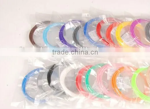 1.75mm PLA / ABS 3d printer filament material for 3d printer pen