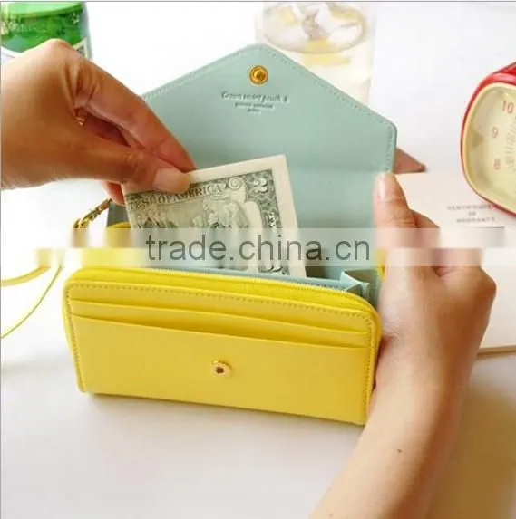 Crown smart pouch leather PU wallet case handbag for iPhone/Galaxy S/Smart Phone, comestic Jewelry bag
