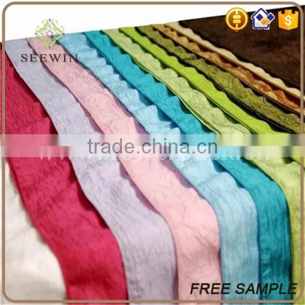white taffeta table runners for decoration