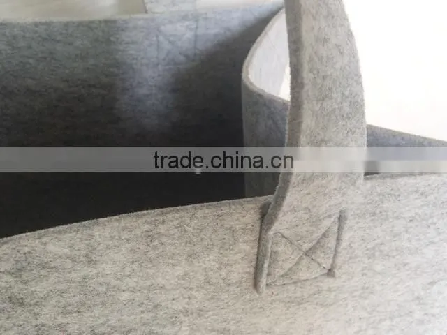 Wholesale custom China large customized handmade wool felt beach lady hand tote bag for sale