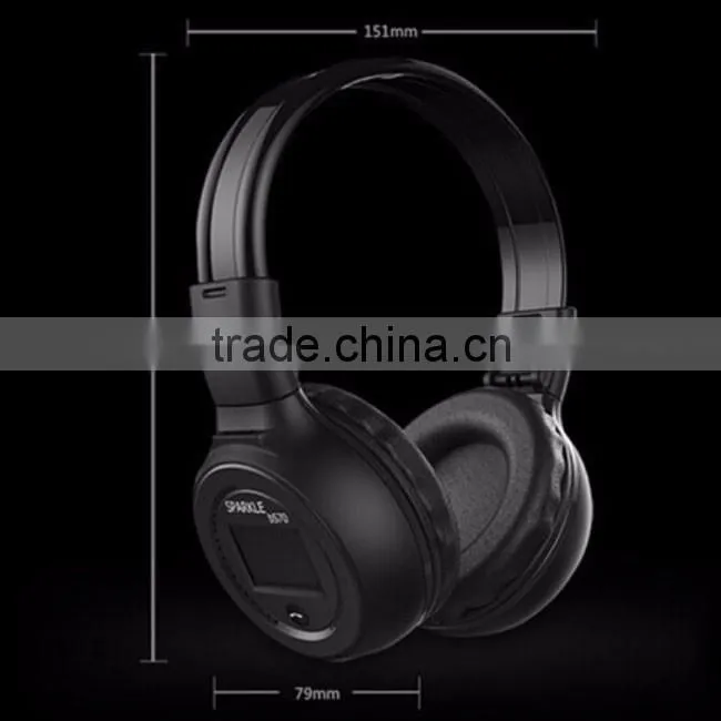 2016 New Design TF cand/FM sport portable V4.0 wireless bluetooth headset