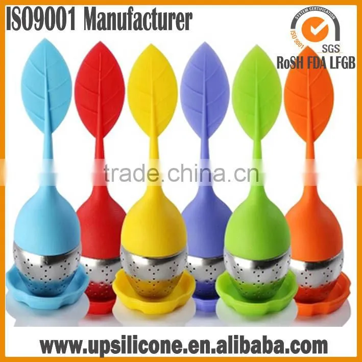 high quality stainless steel tea infuser,loose leaf tea infuser silicone ,loose tea infuser
