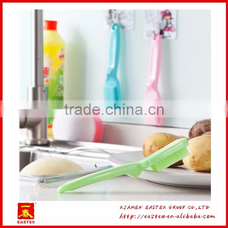 High Quality Plastic Fruit and Vegetables Cleaning Brush