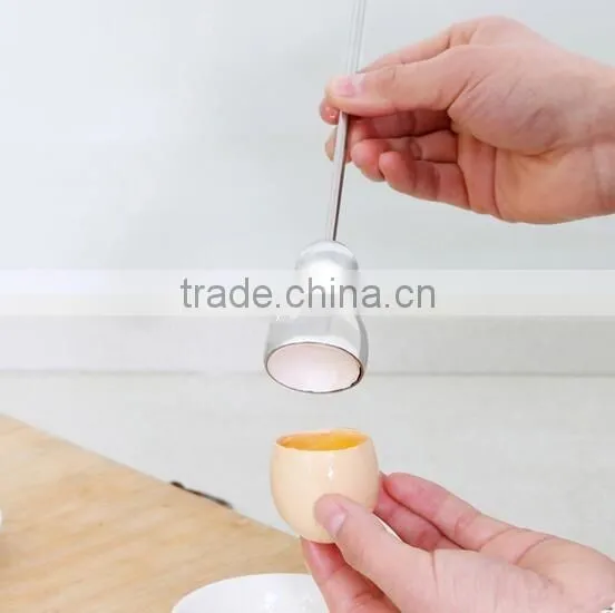china stainless steel egg topper egg opener kitchen tool