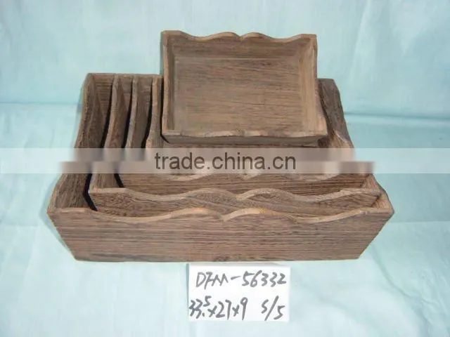 carved wooden tray,wooden fruit tray, wooden sreving tray