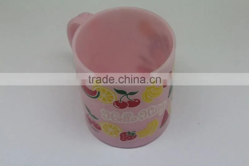 cold color changing PS plastic cup 11 oz with customized