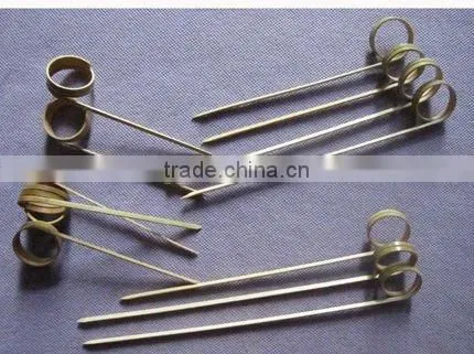 Bamboo skewer,Bamboo skewer with paddle,bamboo stick,bamboo rocket skewers,paddle skewers