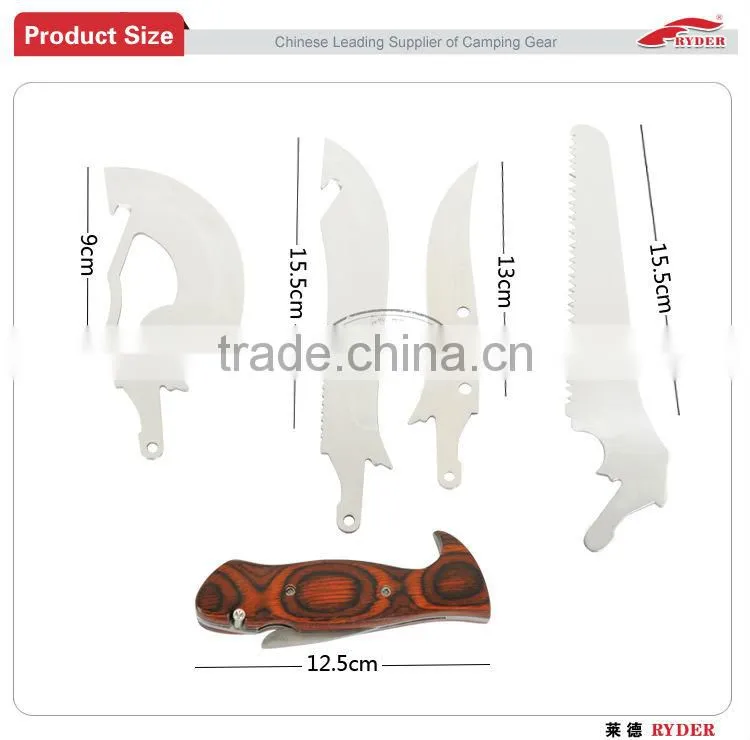 Knife kit set(including knife ,saw,axe)