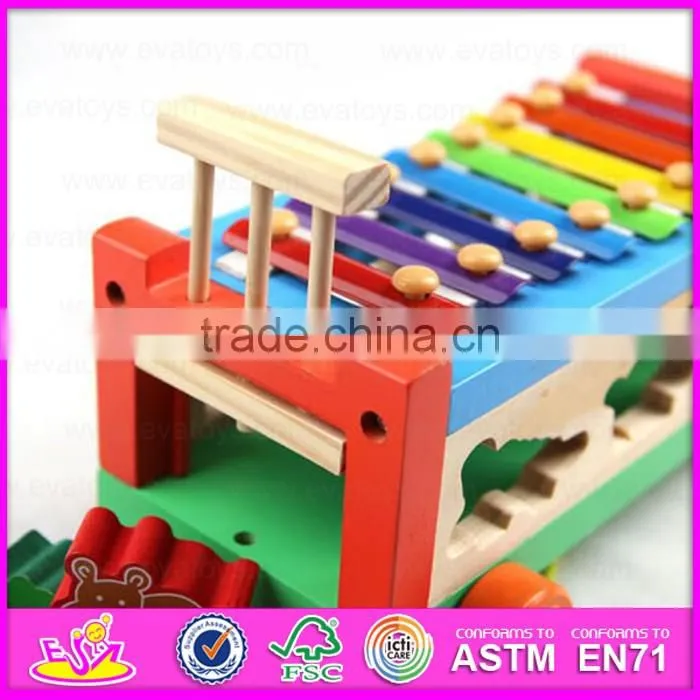 2016 hottest kids educational wooden car toy W04A214