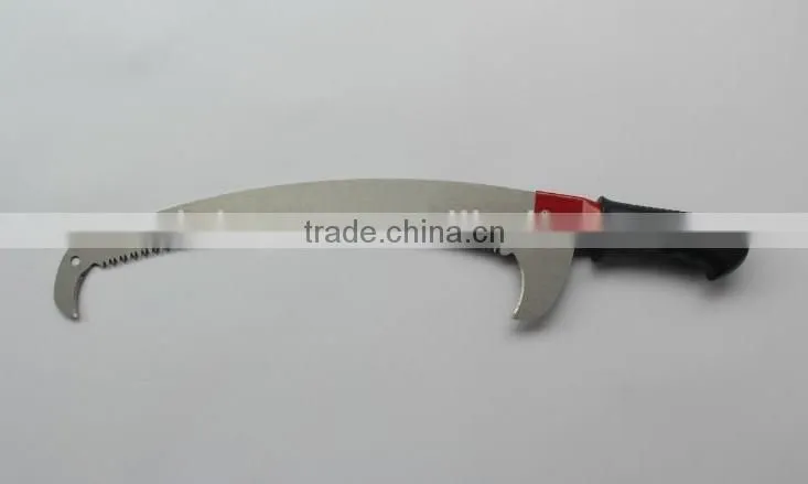 curved blade pruning saw with big plastic handle Telescopic Pole Tree Pruner
