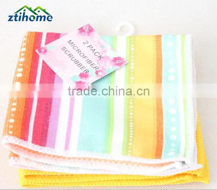 Cheap microfiber kitchen towel for household