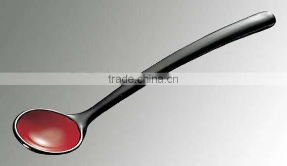 High Quality Plastic Japanese Style Colored dessert Spoon