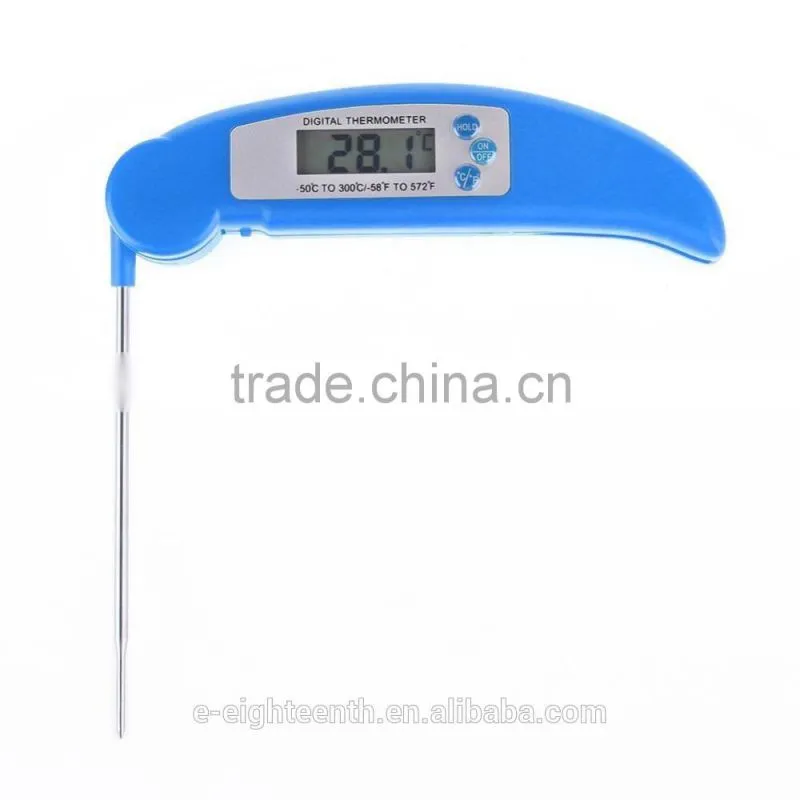 2016 new arrival Digital LCD Cooking Food BBQ Thermometer for kitchen kids