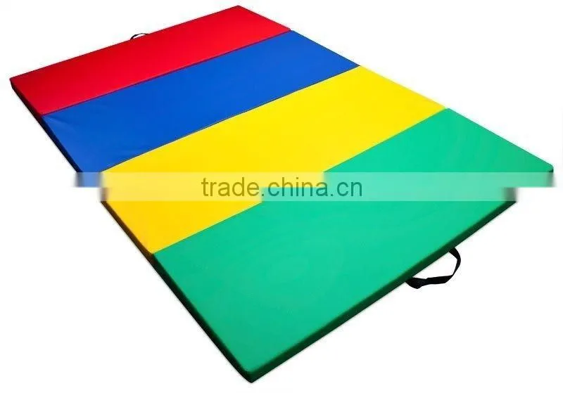 Professional folding gym mat,Cheerleading, Martial Arts, Yoga 4' x 6' Tumbling Mat