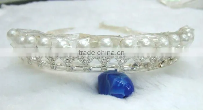 Cupchain bridal wedding rhinestone crown tiaras