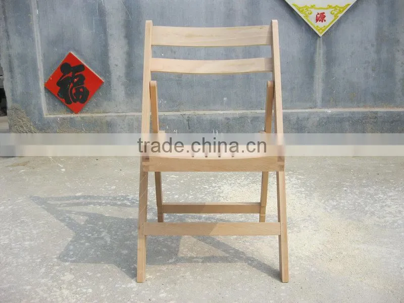2015 new style wood slat folding chair relax folding chair