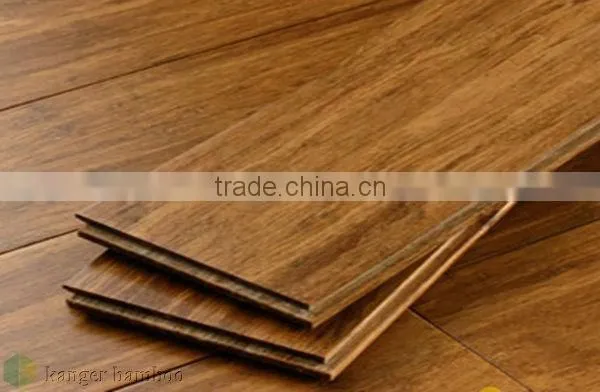 Factory Supplied Good Quality and Cheap Carbonized Click Strand Woven Bamboos Floor