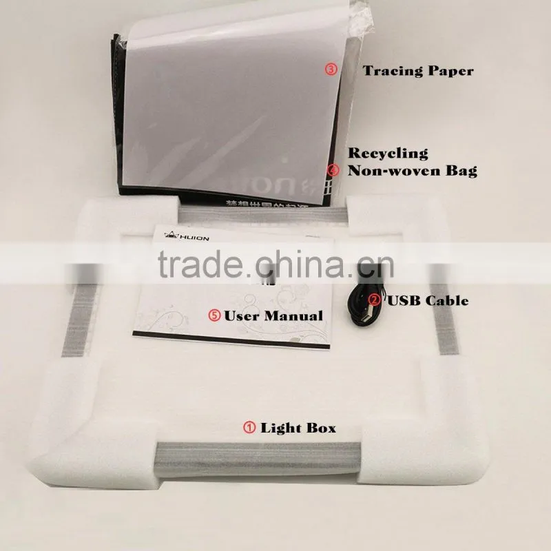 Cheapest!!! Huion L4S USB powered led light board for drawing tattoo tracing light box