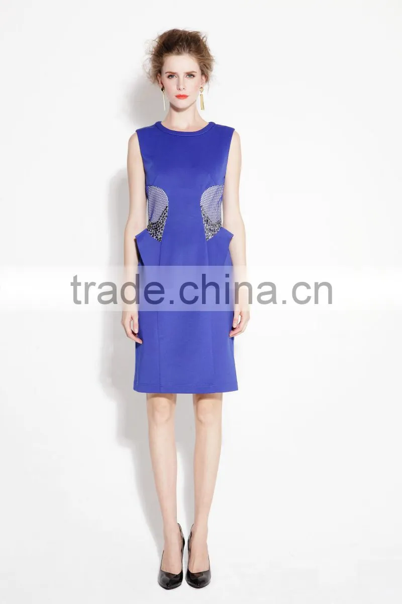 Women's Cotton Material New balloon stylish dresses china
