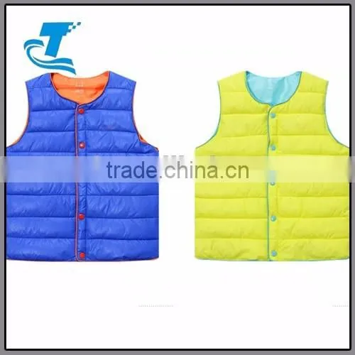 Kids Wholesale Down Vest Waistcoat