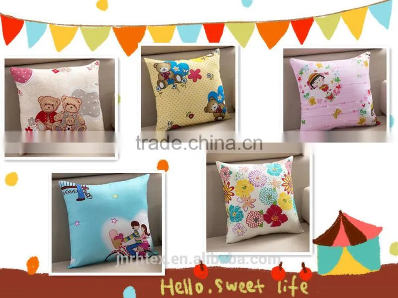 2015 Latest design printed sofa cushion for promotion