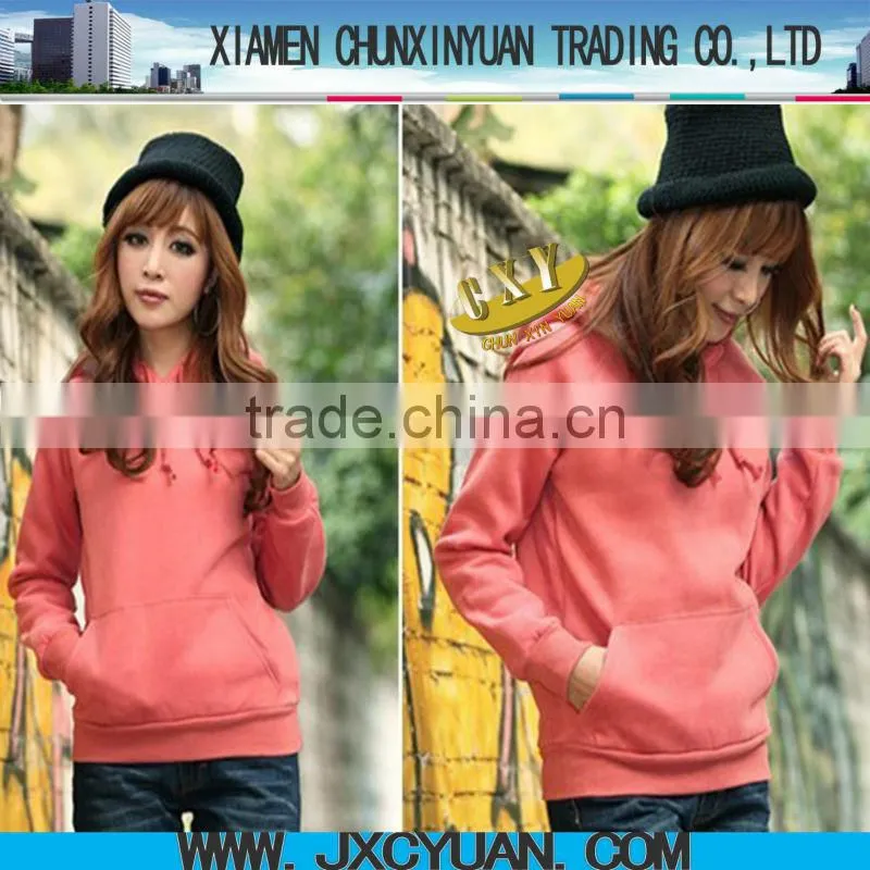 good quality couple unisex plain pullover hoodie wholesale from china