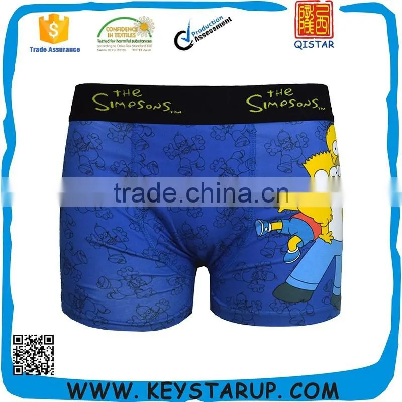95% Cotton 5% Elastic Underwear Men Boxer Shorts