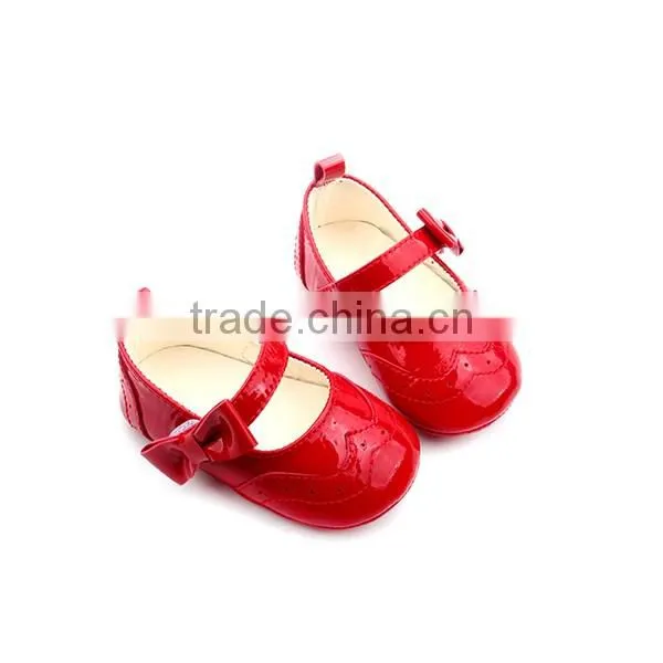 Factory Derictly Wholesale New style soft Sole Leather Baby dress shoes