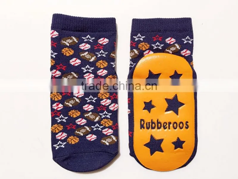 Cartoon Tube Baby Floor Shoes Newborn Anti Slip kids Rubber Soles Baby Socks