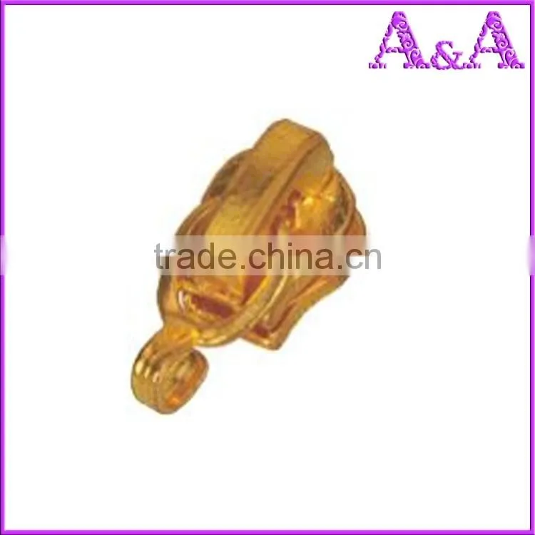 #3 fancy nylon zip slider with big diamondN/L