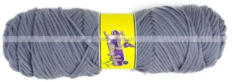 Wholesale hand knitting yarn for sweater high bulk acrylic yarn prices good