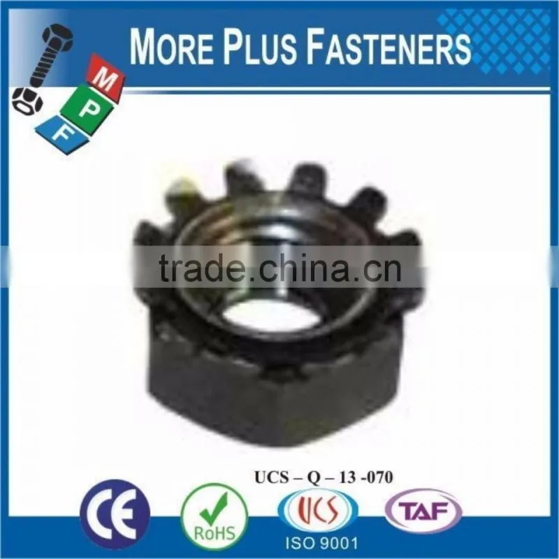 Made in Taiwan Black Oxide Plated Steel Stainless Steel Zinc Finish Steel Keps K Lock Nut