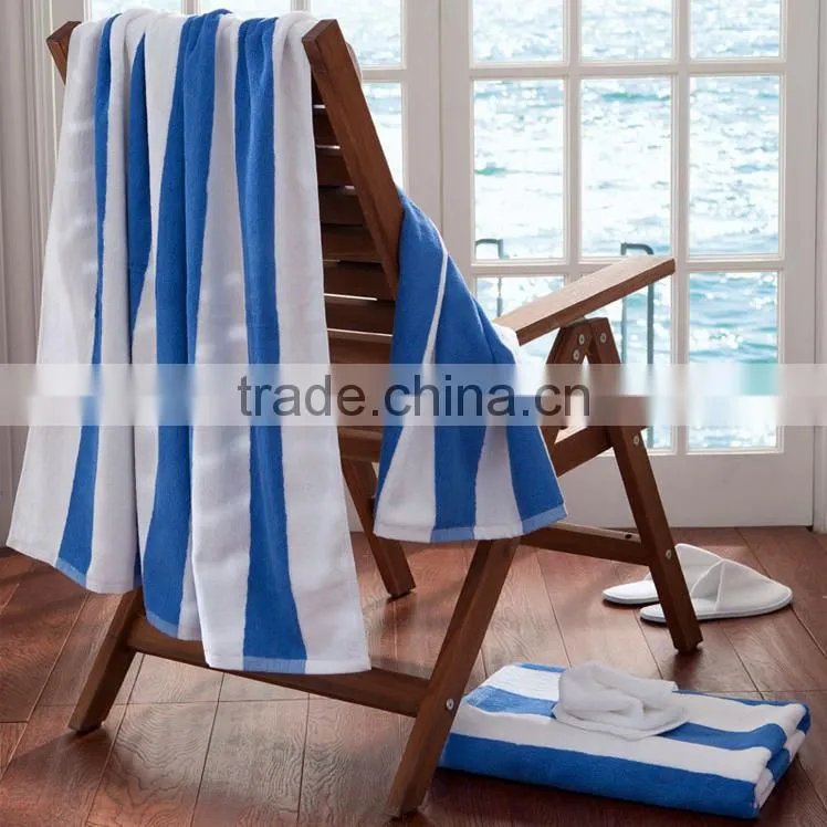 soft comfortable blue and white stripe hotel 21 bath towels