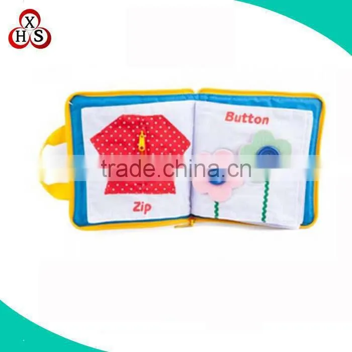 Cheap sea activity book dloth handmade baby soft book