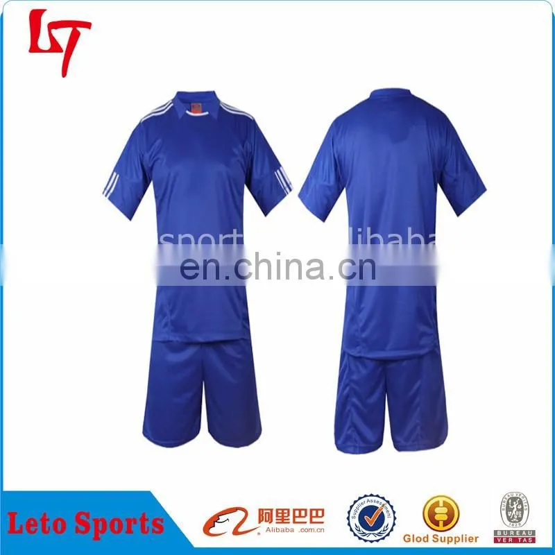 100%polyester dri fit plus size club football jersey