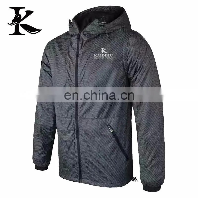 Man Wind Vest Detachable Sleeve Jacket