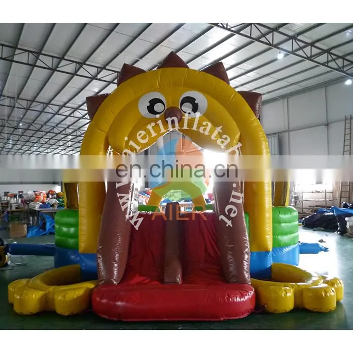 2017 Outdoor &Indoor Inflatable Lion Jumping Castle ,Animal Inflatable Bouncer House for Kids