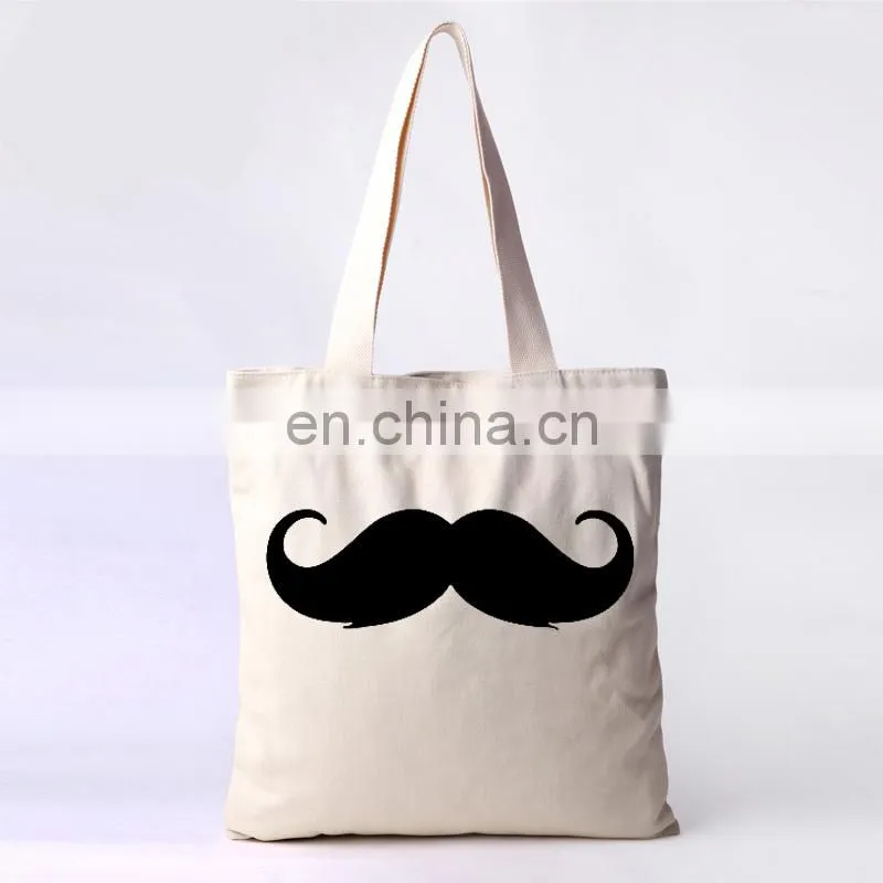 Fashion shopping bag custom cotton canvas tote bag
