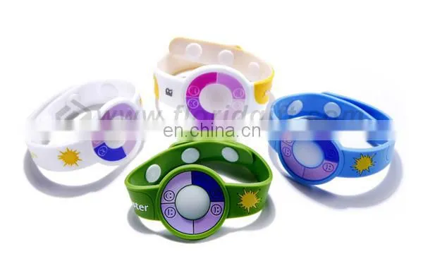 Personized Raised Logo PVC Rubber Wristbands, Custom PVC Rubber Bracelets