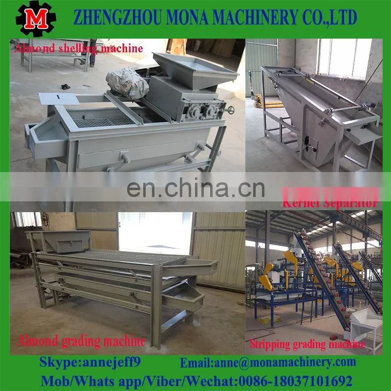 Professional hazelnut shelling machine/almond shelling peeling cracker cracking machine