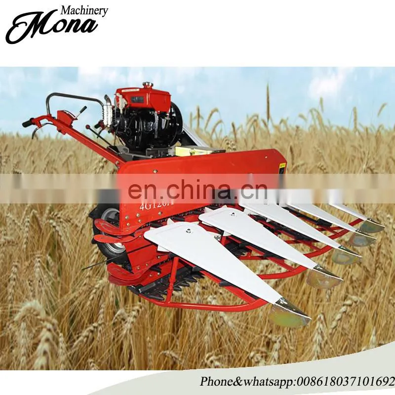 Rice Harvester Cutter Machine/small Wheat Combine Harvester/ Agriculture Machine Rice Reaper