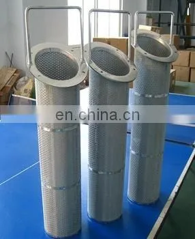 304 stainless steel perforated sheet cleanable and reusable basket oil filter