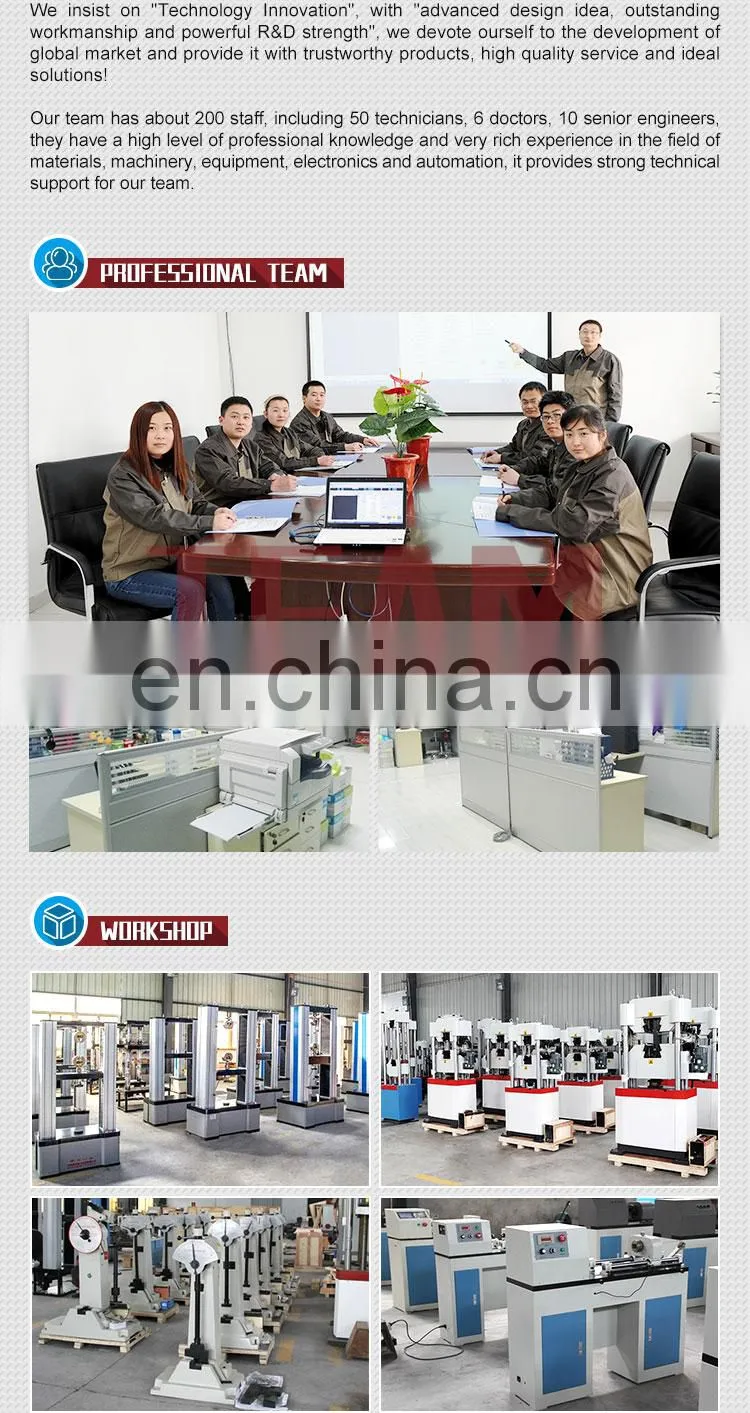 1000KN/2000kN/3000kN Concrete Cube Compression Testing Machine Electric Control Compression Tester Compress Machine